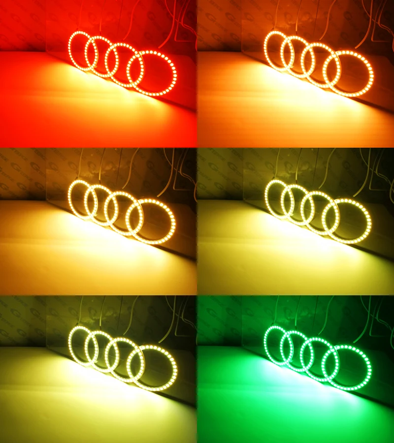 RF Дистанционное Bluetooth приложение многоцветный RGB комплект светодиодов глаза