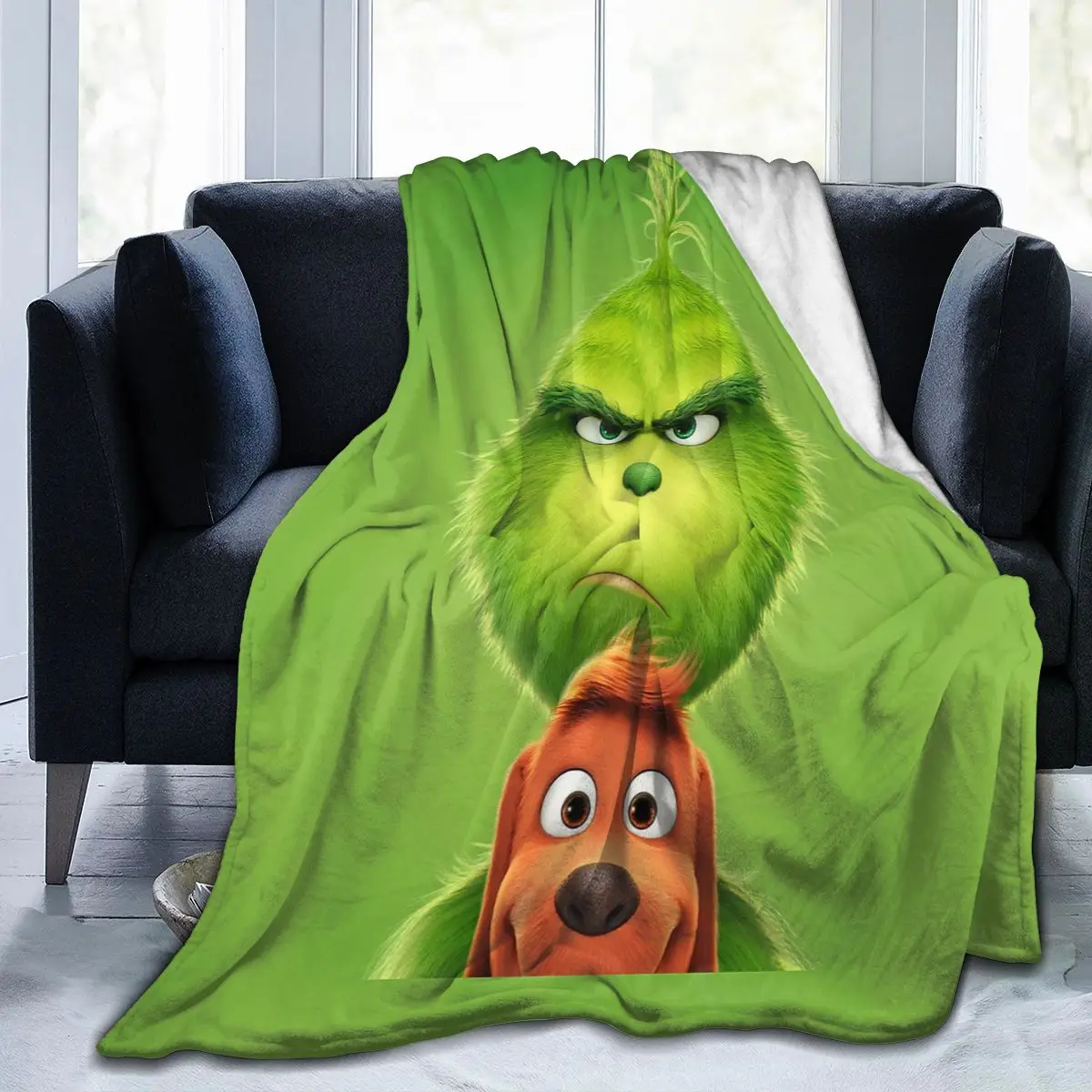

Ultra Soft Sofa Blanket Cover Blanket Cartoon Cartoon Bedding Flannel plied Sofa Bedroom Decor for Children and Adults 33