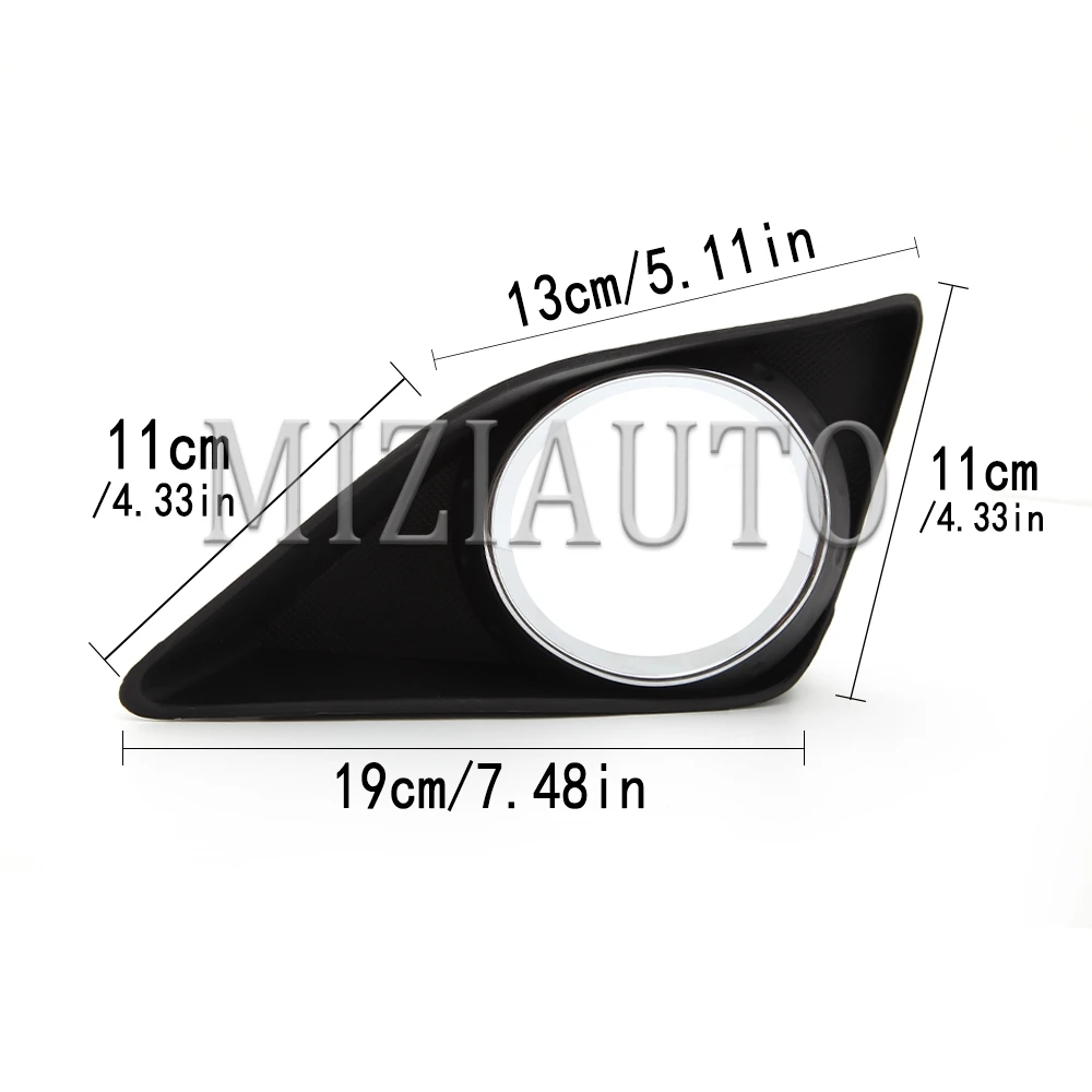 Передняя противотуманная фара бампер решетка Накладка для Toyota Corolla/Altis 2007-2010 с