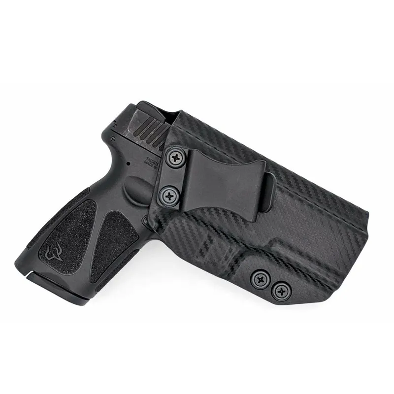 Углеродное волокно внутри пояса kydex кобура IWB для Taurus G3 9 мм скрытый Зажим ремня