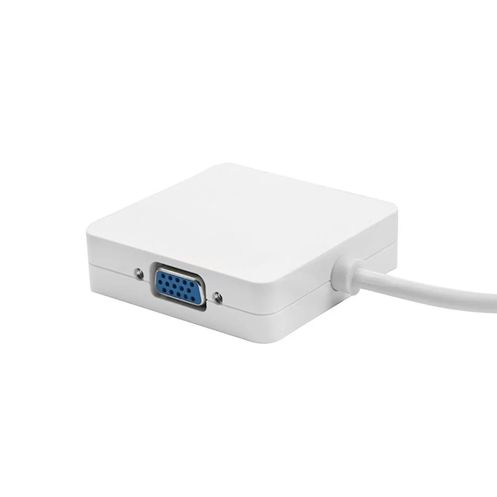 3 в 1 Mini DP Display Port To HDMI DVI VGA кабель адаптер для Apple IMac MacBook Pro Air конвертер| |