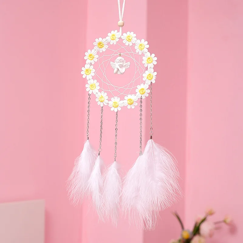 

New Christmas bell dream catcher indoor door hanging wall decoration holiday decoration creative gifts for friend and girlfriend