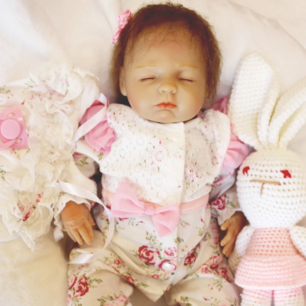 Кукла новорожденная силиконовая 48 см|Куклы| |