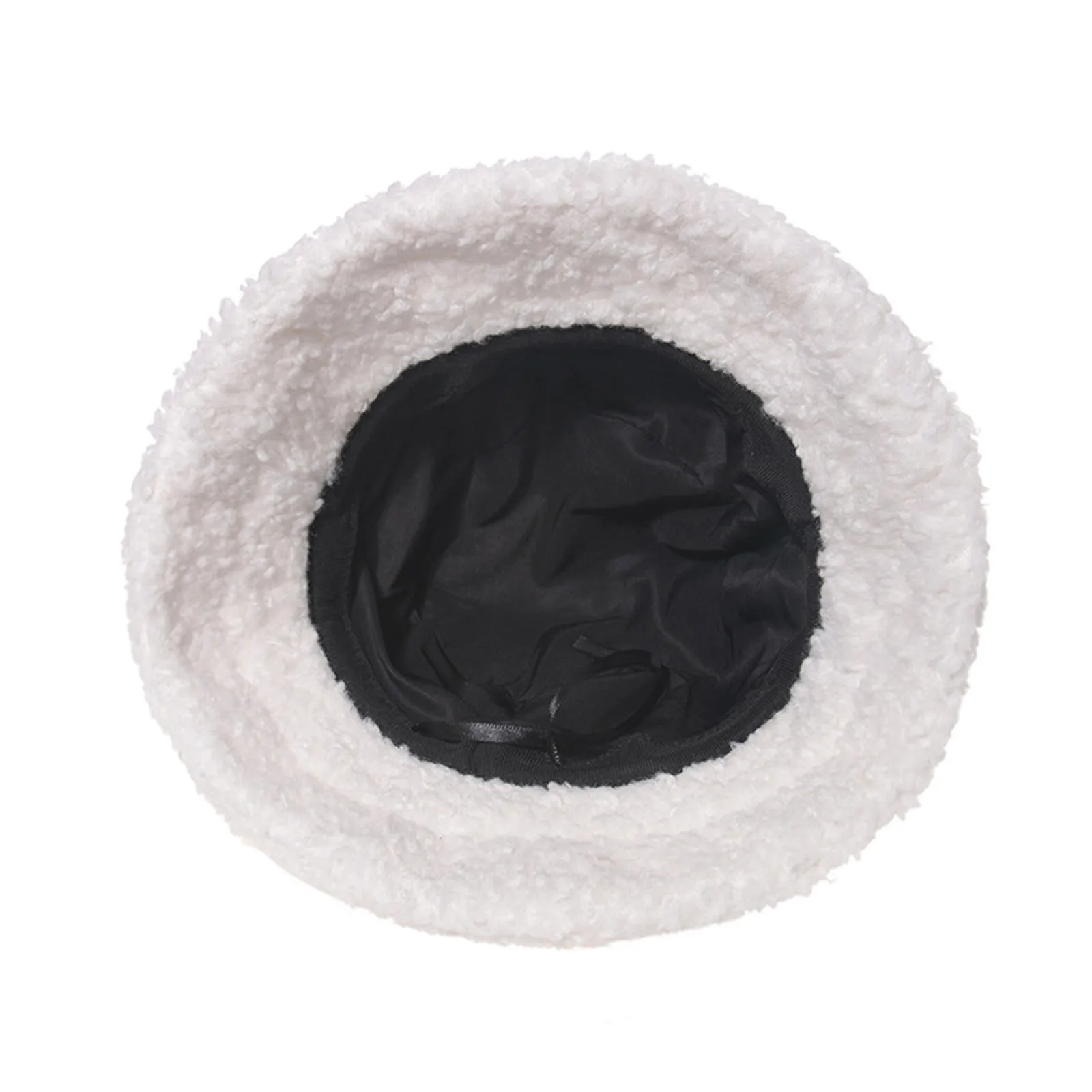 

Autumn Winter Men Women Thermal Plush Hat Fisherman Hat Basin Cap Bucket Hats Fashion Exquisite Printing Sombrero