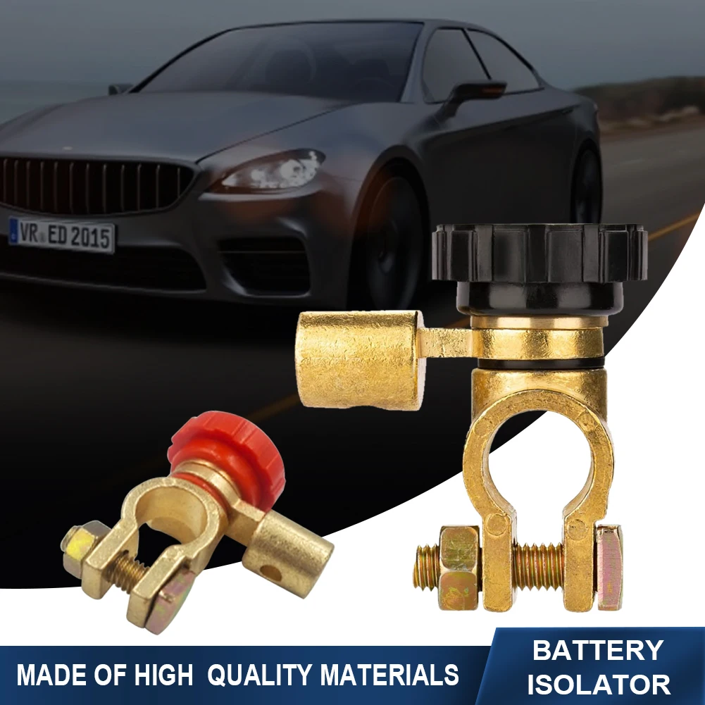 

Car Battery Terminal Link Switch Quick Cut-off Disconnect Isolator Switch Truck Parts Auto Accessories Battery Disconnector