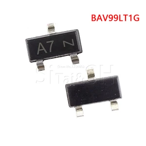 100PCS BAV99LT1G BAV99 SOT23 A7 SOT BAV99LT SOT23-3 Dual Series Switching Diode New original