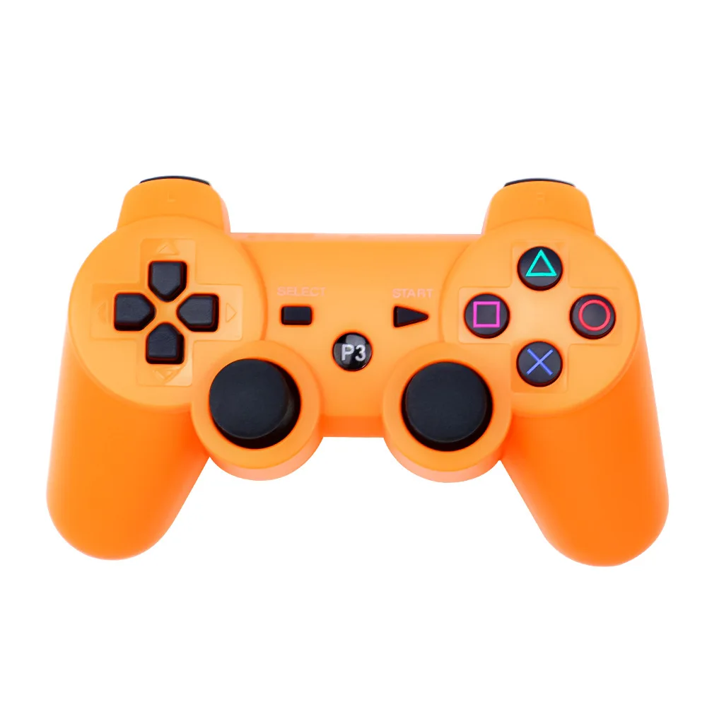 Type 2 Orange Беспроводной Bluetooth контроллер для sony PS3 геймпад для Play Station 3 джойстик для sony Playstation 3 PC для Dualshock контроллер - Цвет: Type 2 Orange