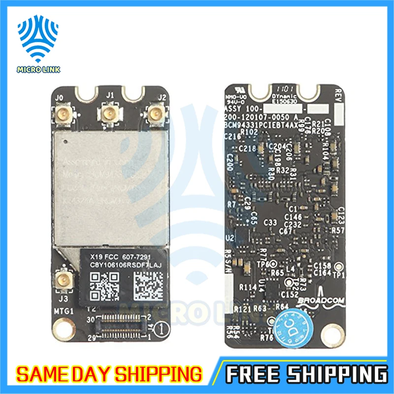 Bluetooth 4,0 wifi карта плата airport для MacBook Pro A1278 A1286 2011 2012 год BCM94331PCIEBT4CAX