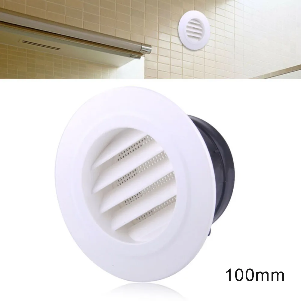 

Pipes Air Vent Grille Sloping blades Ventilation Exhaust Cover Ventilation Inlet Outlet Walls 1pc ABS plastic Ceiling Non-toxic