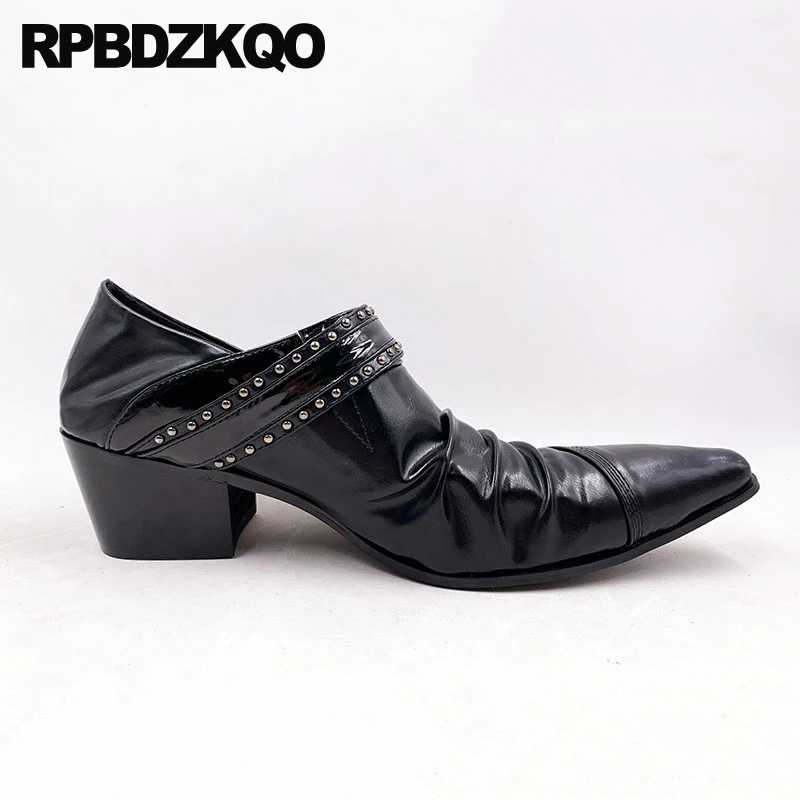 Белые летние Роскошные брендовые туфли мужские популярные новые на высоком