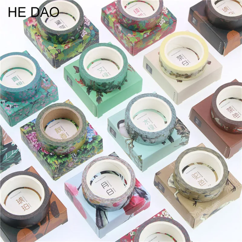 Японский оригинал ветра воды цвет ручной дневник для счетов украшения клейкая