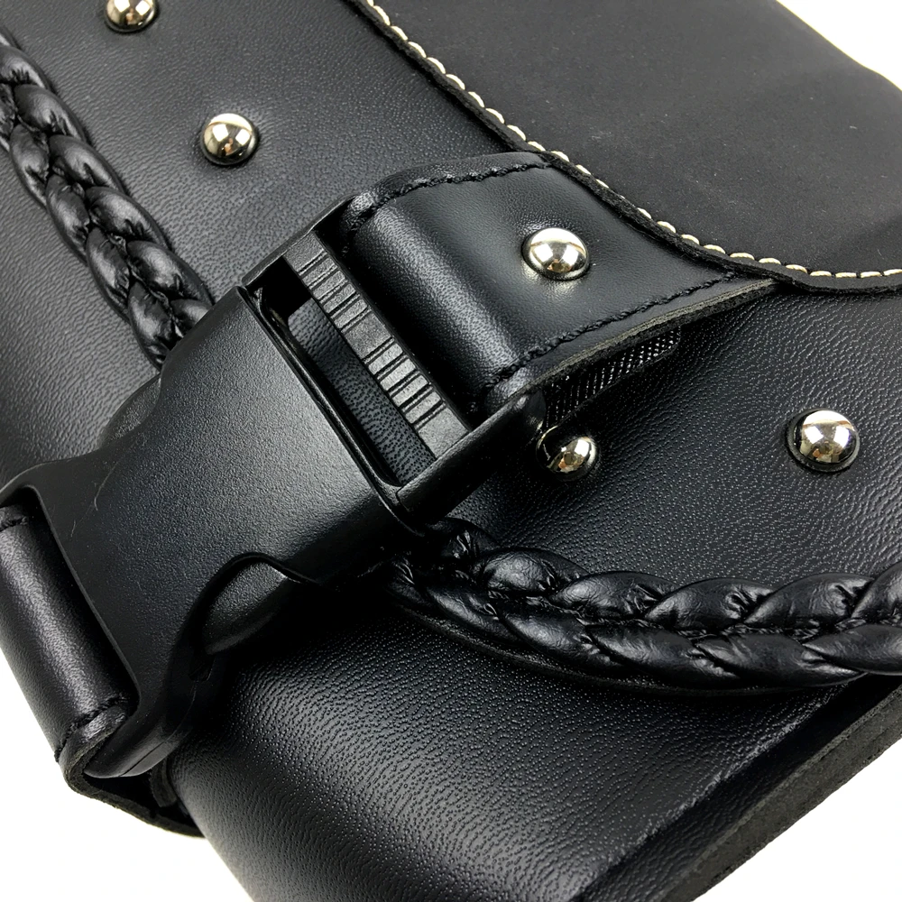 Сумка для инструментов мотоциклетная из экокожи водонепроницаемый чехол вилок