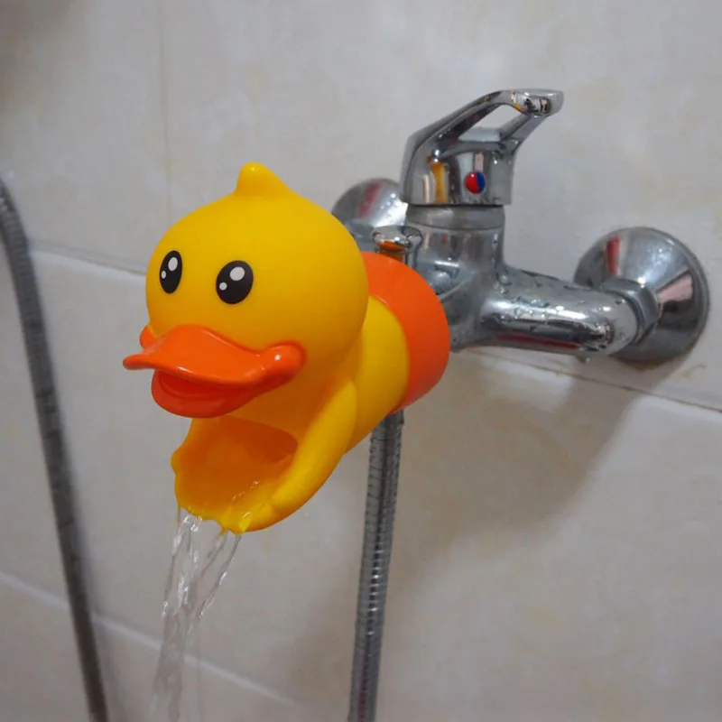 Удлинитель для смесителя с милым рисунком экономия воды помогает детям мыть руки