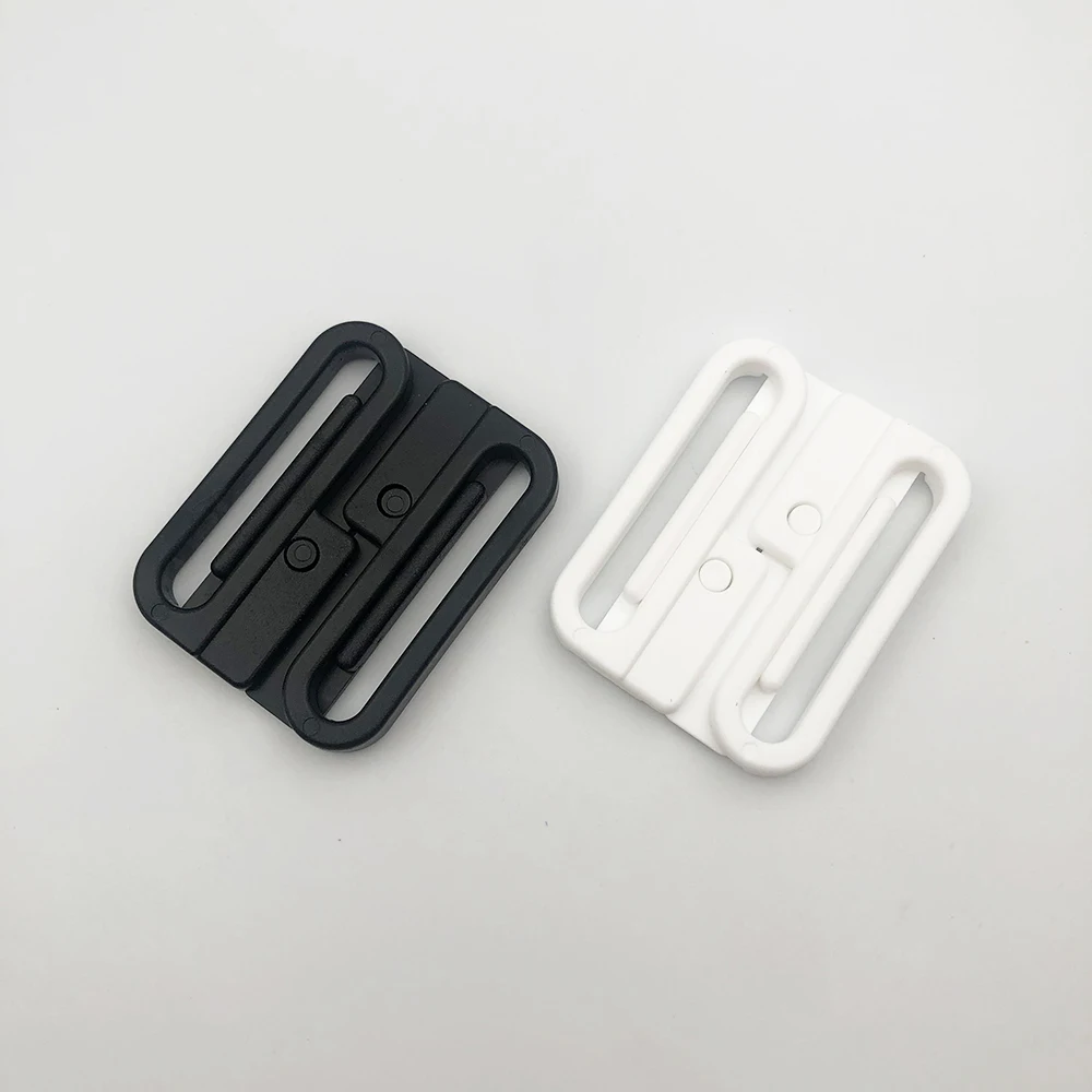 Высокое качество 38 мм 100 компл./лот одежды пластиковые пряжки бюстгальтер с