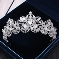 2019 new bridal crown bridal tiara pendant wedding accessories rhinestone headwear