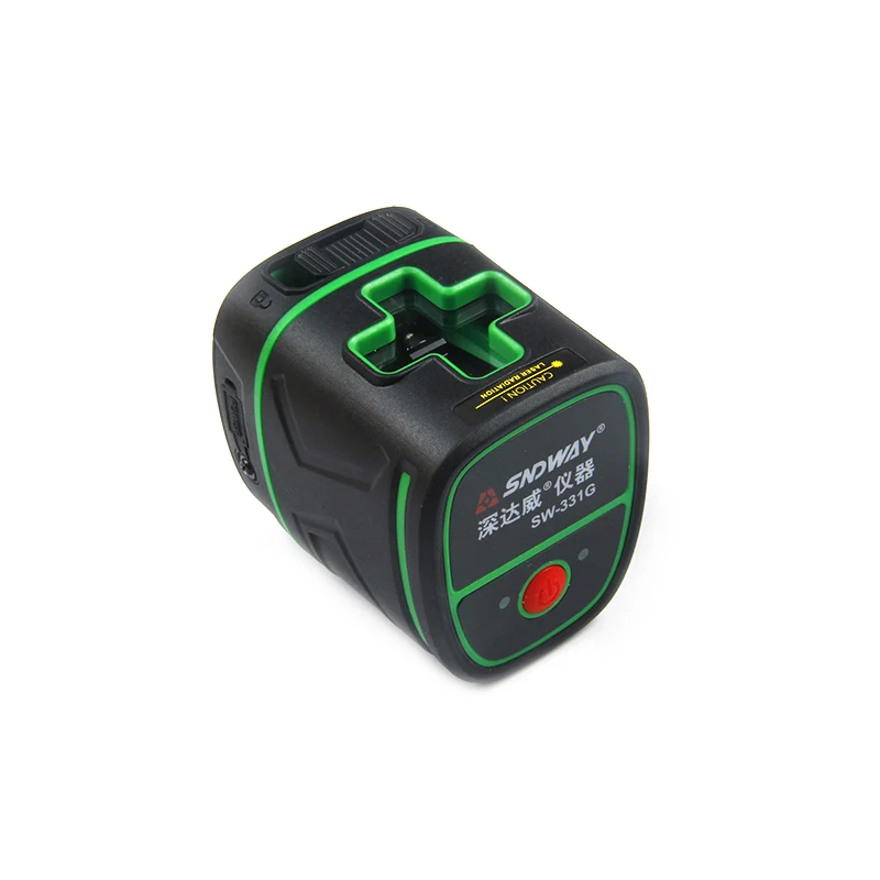 Самонивелирующийся зеленый лазерный мини уровень для работы в помещении