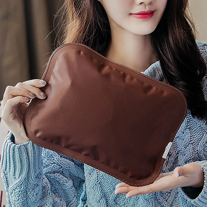 Одноцветные горячие портативные бутылки для воды перезаряжаемая Зимняя Теплая