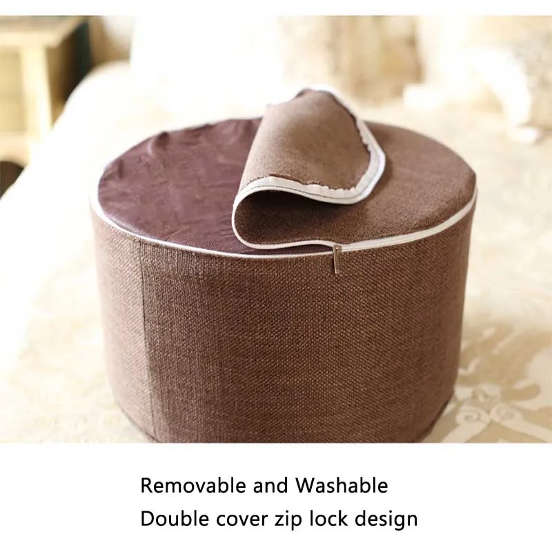 

Round Sponge Seat Cushion Tatami Cushions Removable Washable Meditation Yoga Round Mat Chair Cushions