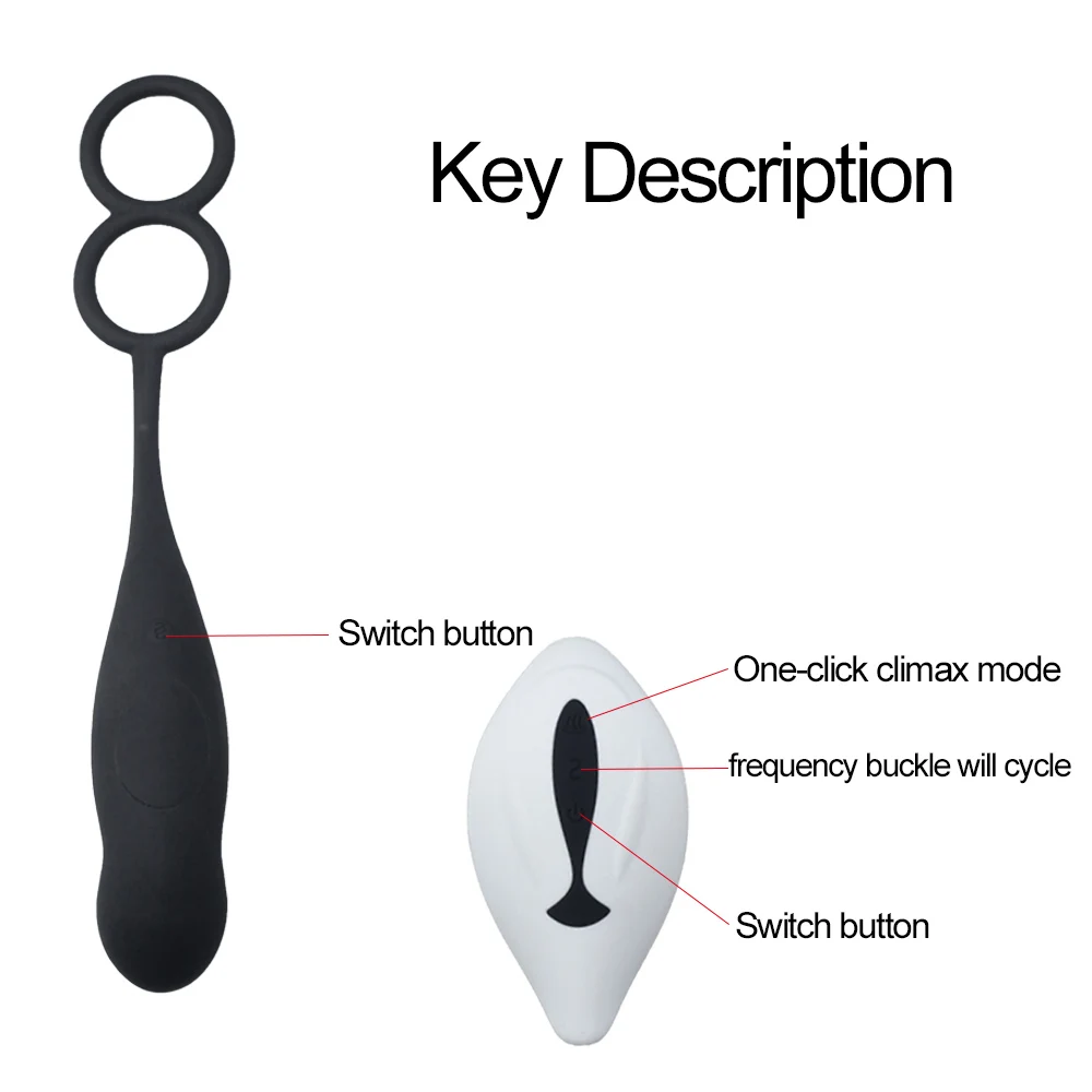 Мужской массажер простаты Анальный вибратор для мужчин вибрирующий стимулятор