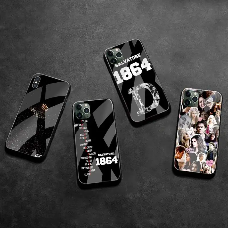 Чехол для телефона с дневниками вампира Стефаном деймоном Сальваторе закаленное