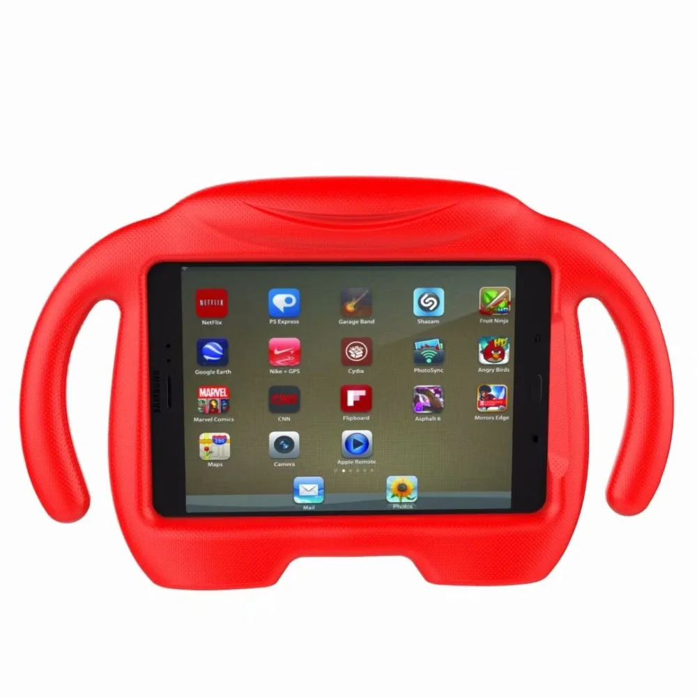 Детское безопасное пенное покрытие EVA для Samsung Galaxy Tab A 8,0 SM T350 T355 P350 P355 " чехол для планшета силиконовый чехол+ ручка
