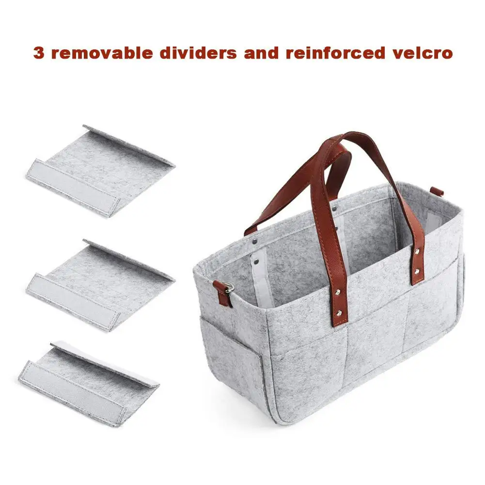 Фетровая сумка для хранения складная подгузников детские игрушки Портативная