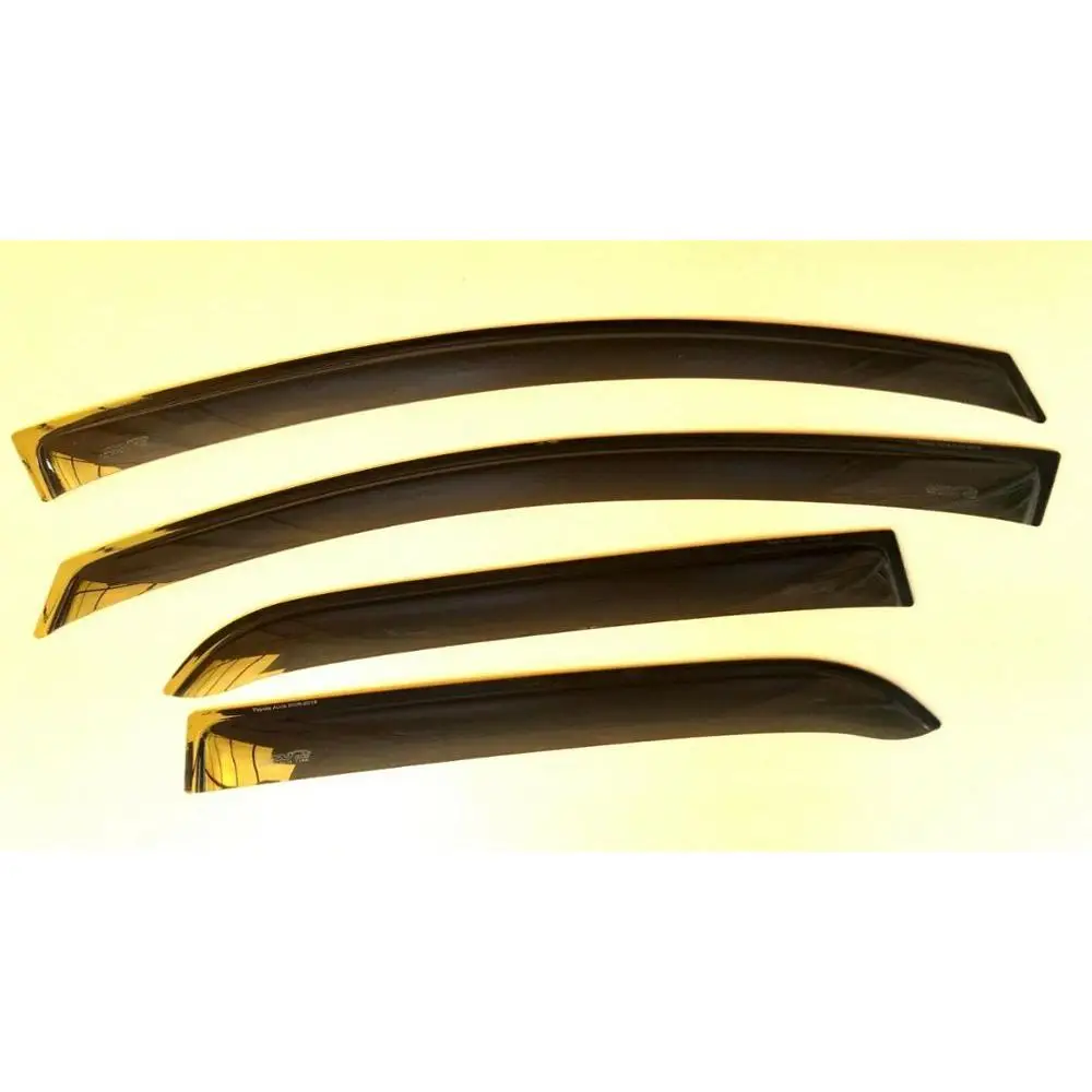 Ветровики для тойота аурис дефлекторы окон дождевики окна козырьки козырек