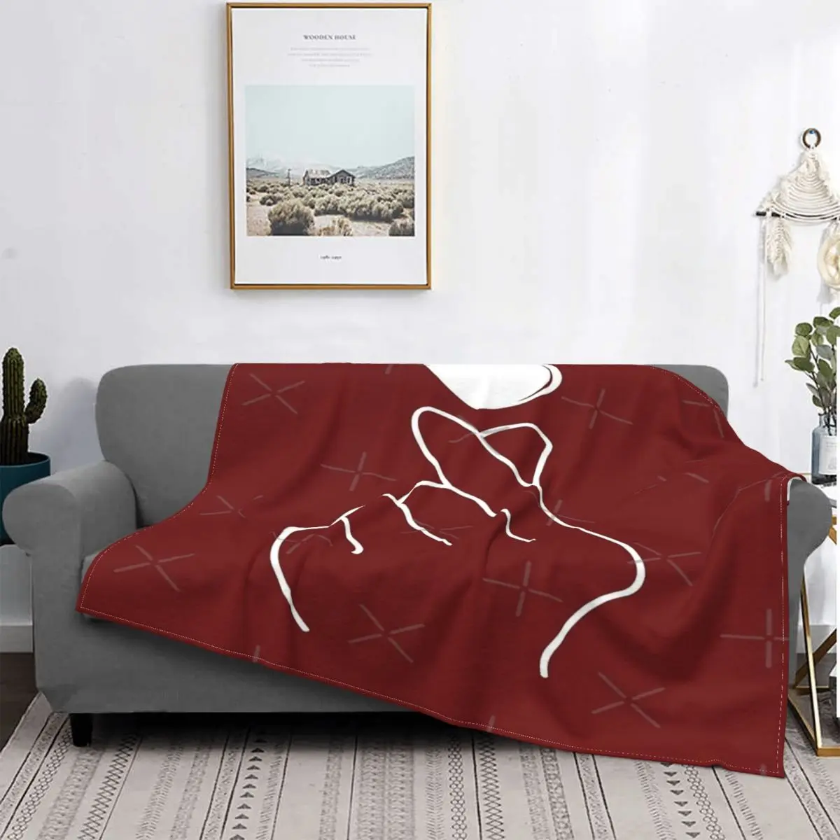 

Manta coreana con forma de corazón y dedo, colcha a cuadros para cama, edredón de playa, manta de muselina, mantas receptoras