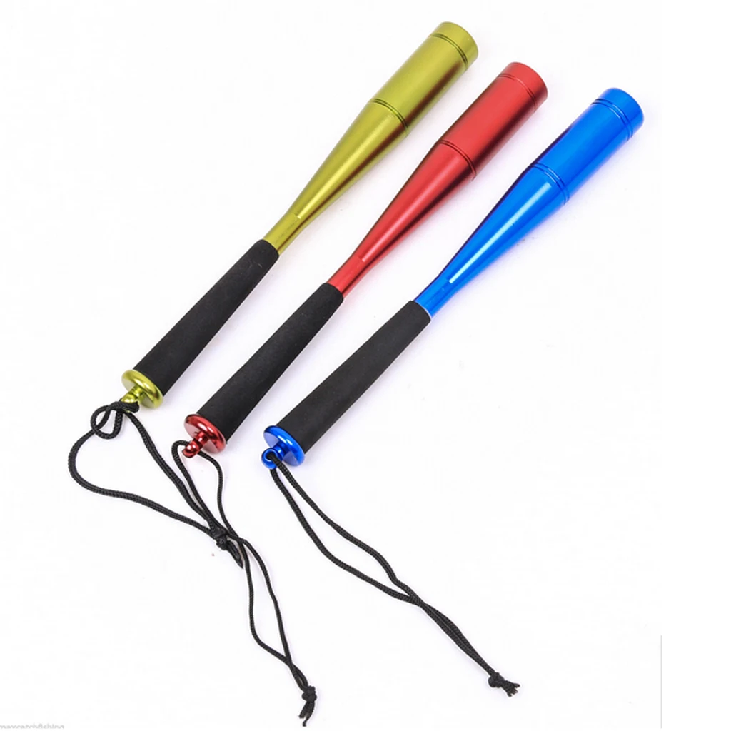 

3pcs Metal Compact Fly Fishing Priest Fish Whacker Tackle Fish Bat Dia 25mm
