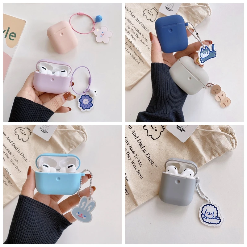 Для AirPods случае 3D мультяшный наушник чехол для Apple Airpods 2 забавные интимные