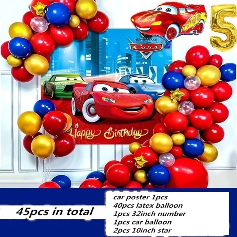 45 шт. детский постер из мультфильма С Днем Рождения | Дом и сад