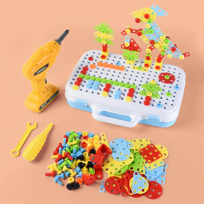 Сверлильный винт 3D креативная мозаика головоломка игрушки детские строительные