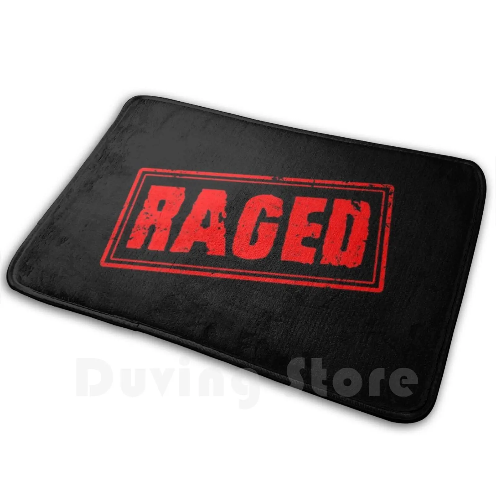 

Raged ( Vintage Retro Stamp  Rage ) Carpet Carpet Raged Vintage Retro Stamp Rage Raging Angry