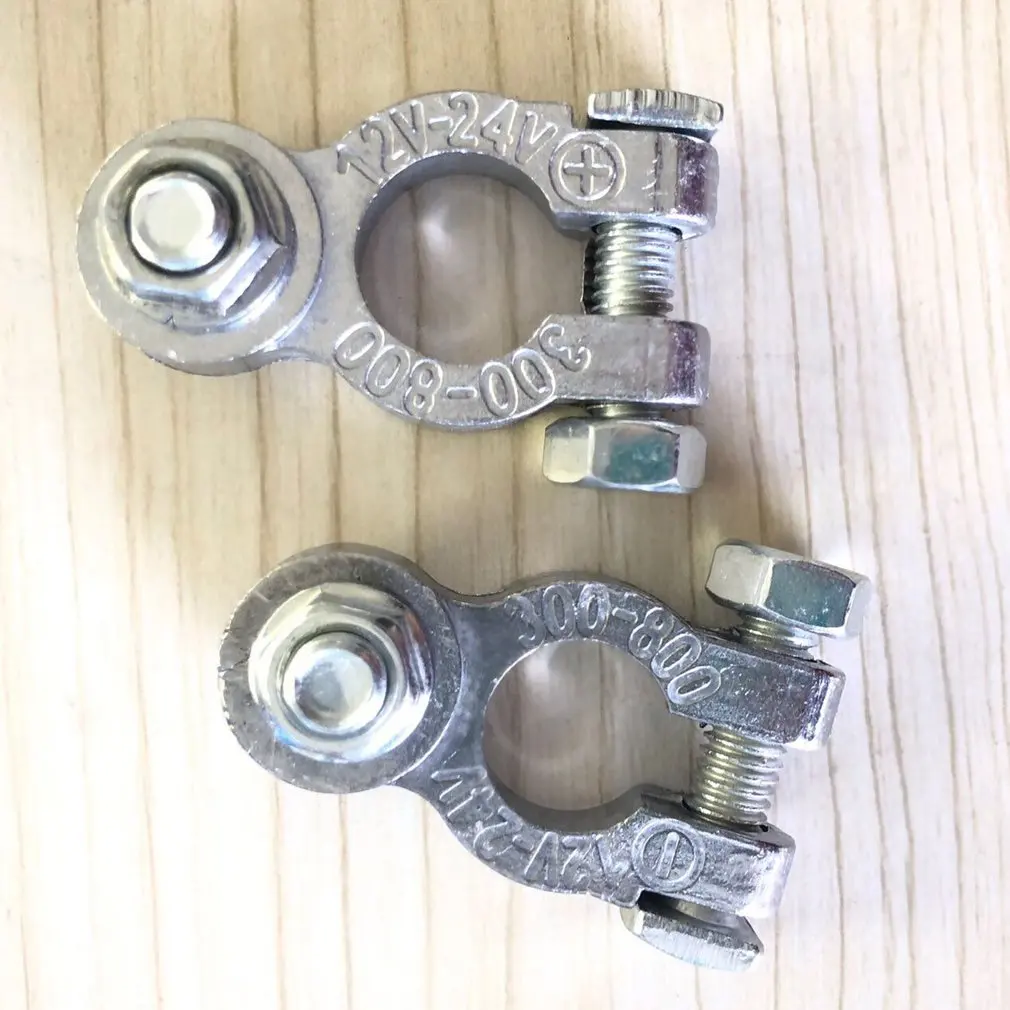 

2pc 12V Leisure Battery Terminals Connectors Clamps Car Van Caravan Motorhome