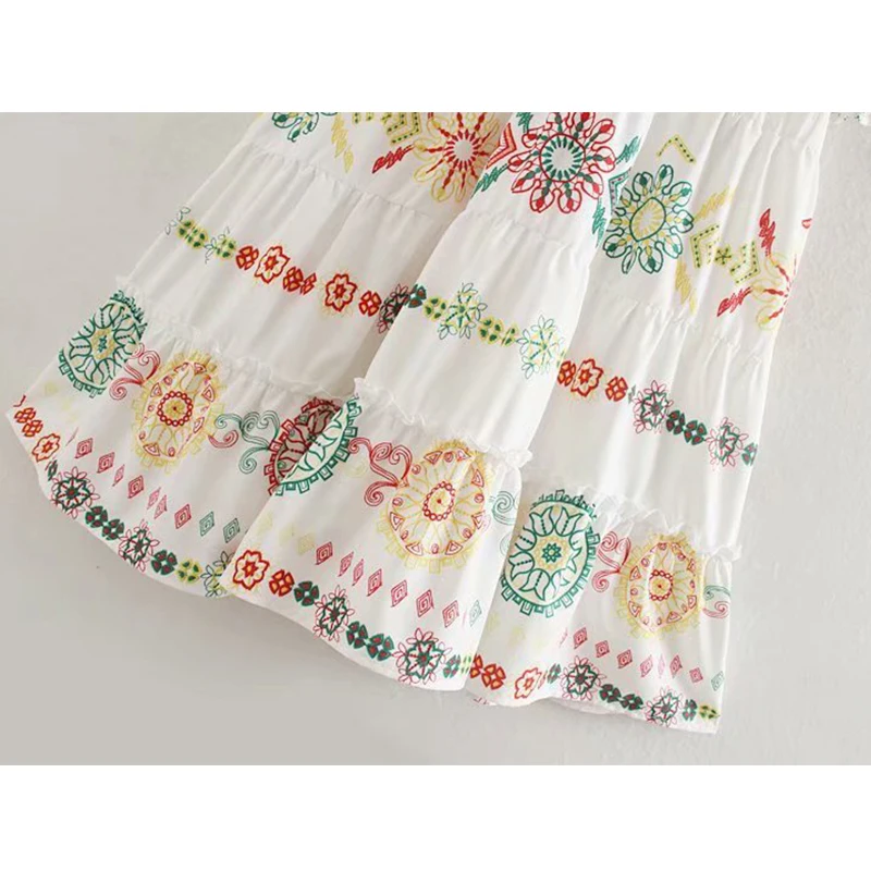 

Plegie 2020 New Long Sleeve Spring Dress Women Chic Print Dresses Half Collar Vintage Printed Long Vestidos Female