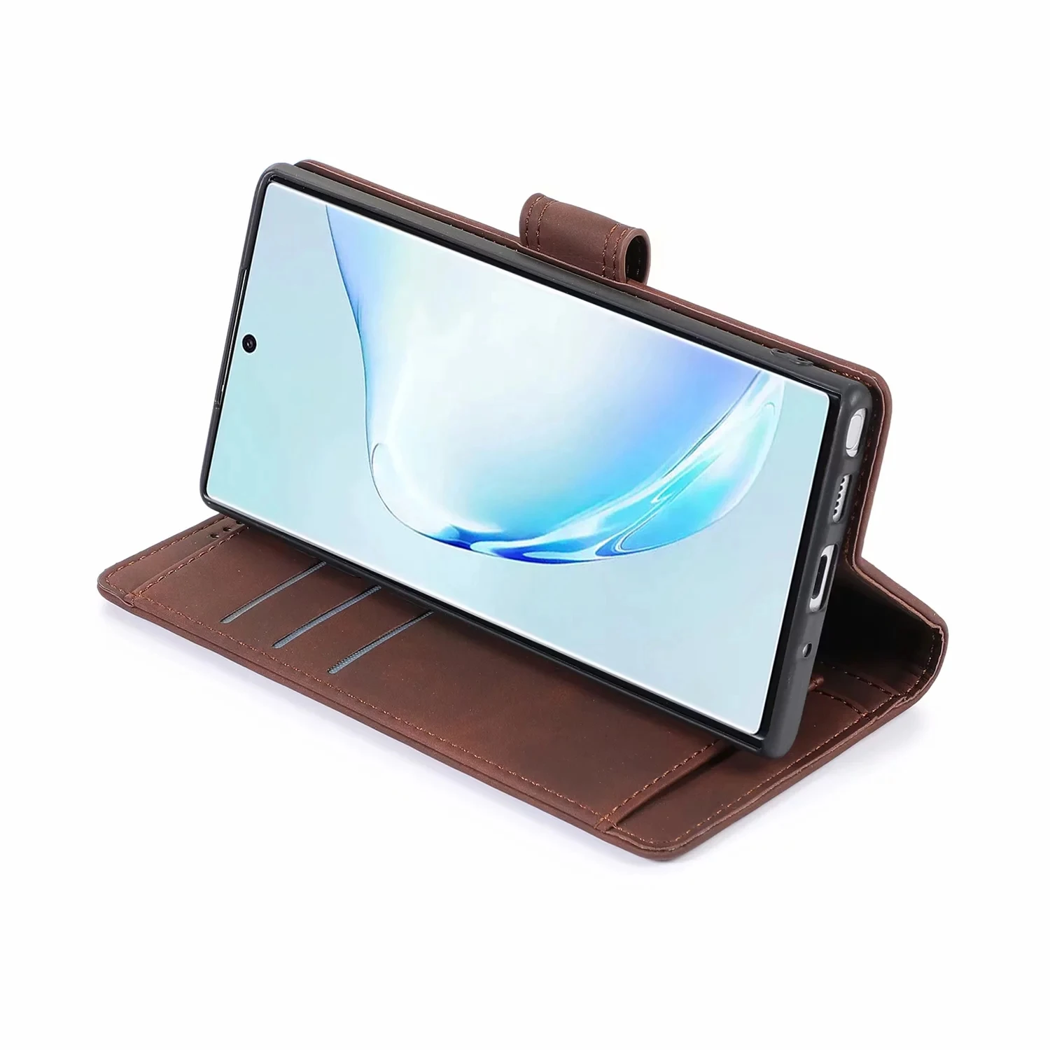 Кожаный чехол для samsung Galaxy Note 9, 10 лет, S10 e S9 S8 плюс A10 A20 A20E A30 A40 A50 A70 A50S Магнитный чехол-книжка с отделениями для карт и сумка-чехол