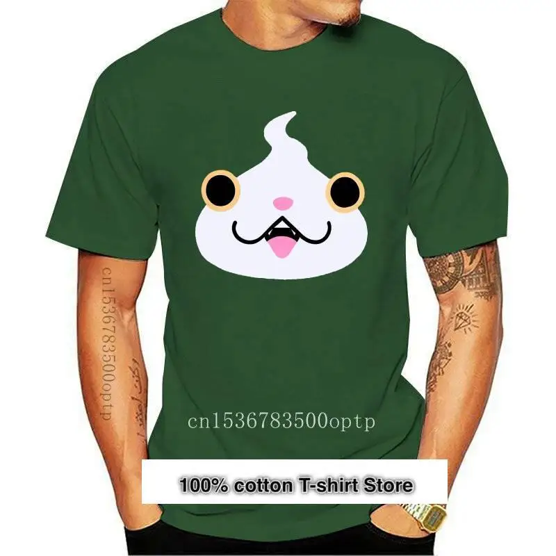 

Camiseta del ANIME yo-kai Yokai, reloj JIBANYAN FACE, NWT красный, 100% Аутентичный
