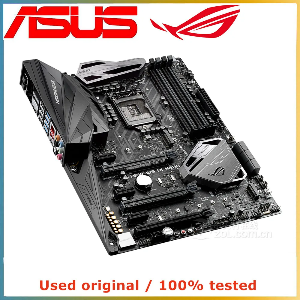 For Intel Z270 LGA 1151 CPU ASUS ROG MAXIMUS IX HERO Motherboard Computer Socket LGA1151 DDR4 Used Desktop Mainboard | Компьютеры и