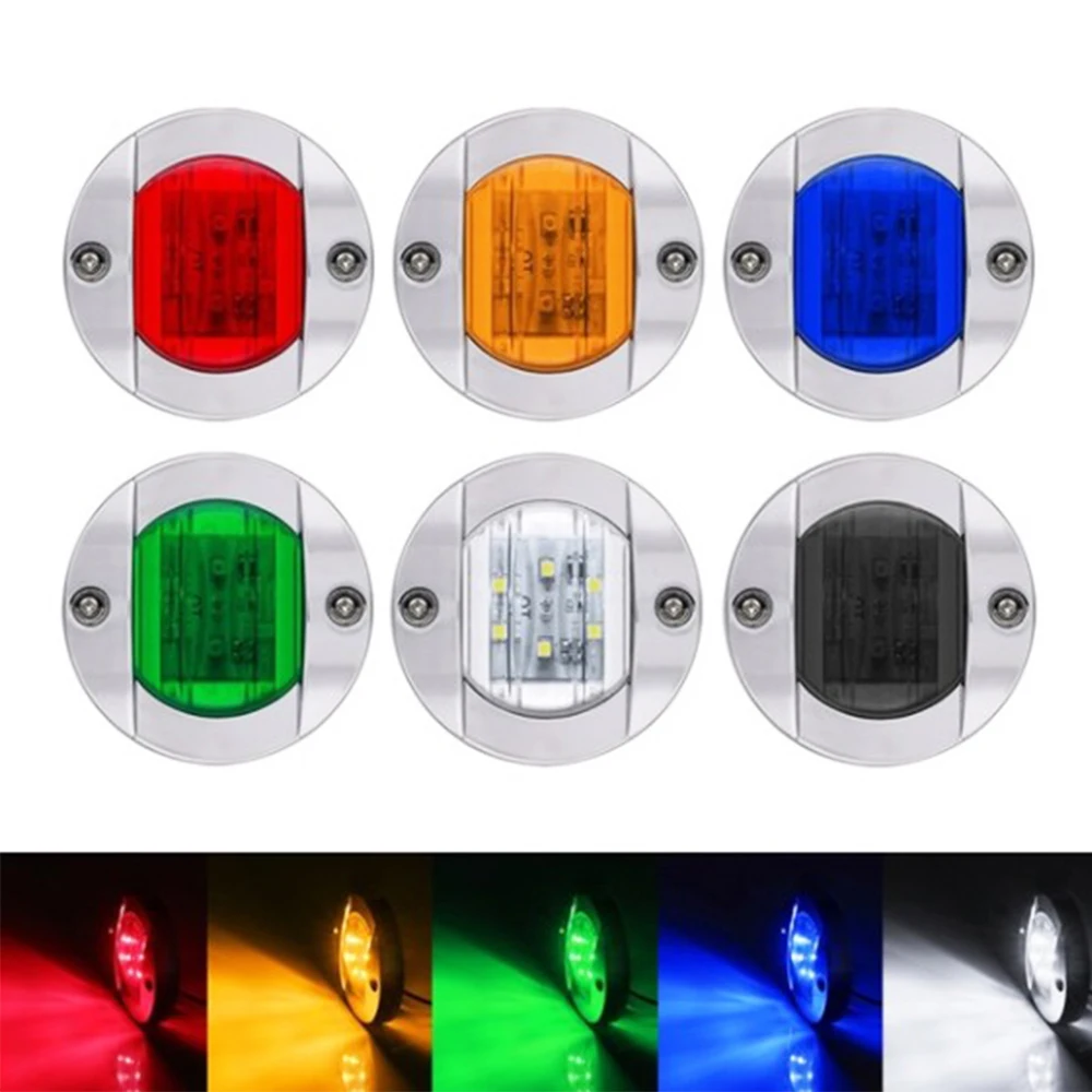 Высококачественный 6 диодный фонарь для лодки гальваническое покрытие