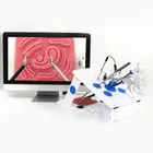 Полный лапароскопический Тренировочный Набор с прямой камерой, учебные студенческие врачи, медсестры, имитация хирургических инструментов