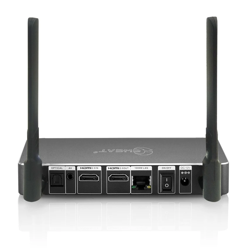 

Eweat high quality hot selling smart tv box with av output android tv box 2gb ddr 4/16gb emmc