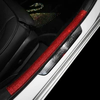 car sticker car multi function threshold protective sticker rhinestone tape car protection scratch resistant