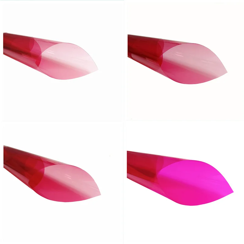 

Stained Glass Film Red Pink Chinese Wedding Decoration Transparent High-Definition Explosion-Proof Self-Adhesive Window Stickers