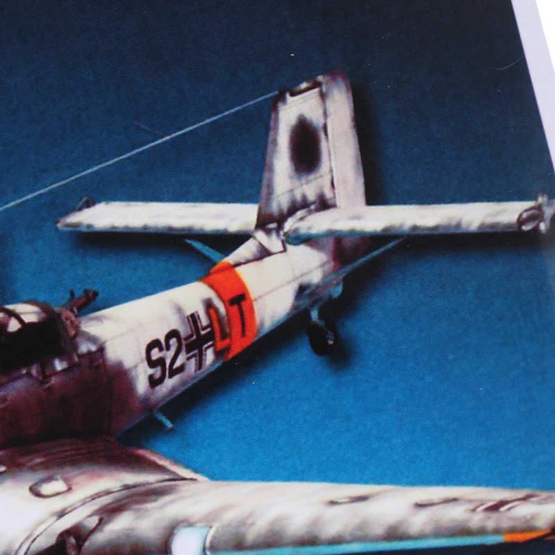 1:33 Германия Ju-87 модель самолета бомбардировщика 3D бумажная модель космическая библиотечная Бумага Ремесло картонный дом для детей бумажные игрушки