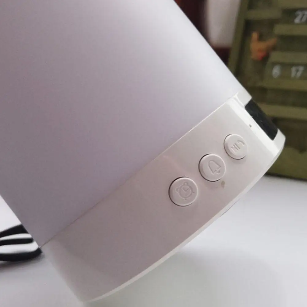 5 в 1 перезаряжаемая портативная прикроватная лампа Tacile настольная лампа Bluetooth динамик музыка USB FM радио Будильник цифровой светодиодный светильник