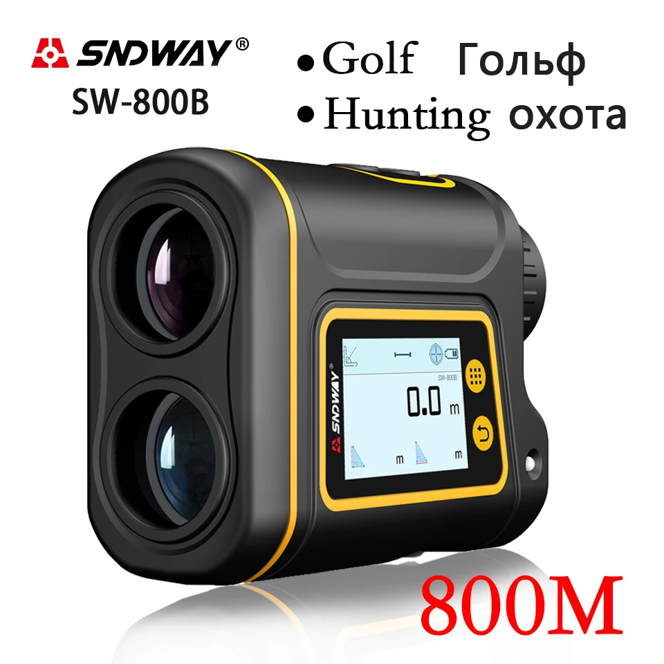 Многофункциональный лазерный дальномер 800 м цифровой монокулярный телескоп для
