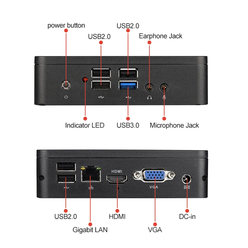 ТВ-приставка SZMZ 4 + 64 ГБ Windows 10 1000/4 0/2 ГГц Wi-Fi | Компьютеры и офис