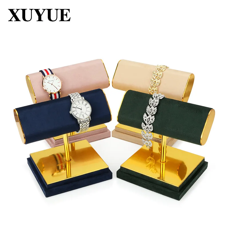 New Watch Jewelry Display Stand Bracelet Headband Jewelry Props T-shaped Metal Jewelry Stand Decoration Display Spot