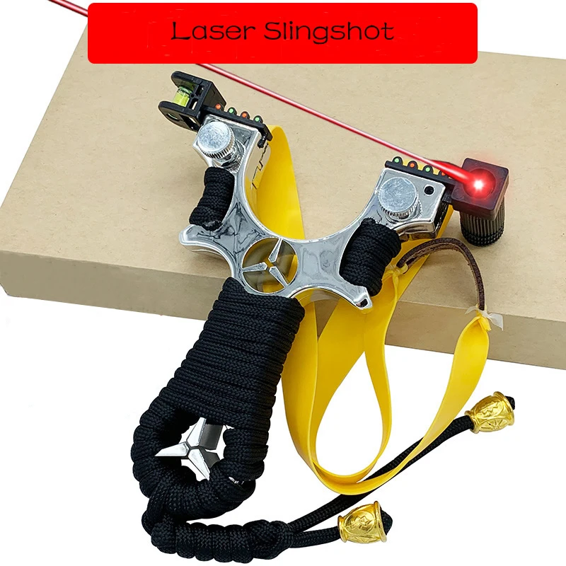 Лазерная Рогатка для охоты пейнтбола мощная Боевая Стрельба профессиональная