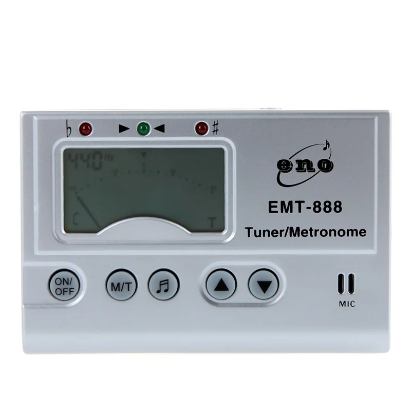 Цифровой автоматический Универсальный хроматический тюнер 3 в 1 с ЖК дисплеем